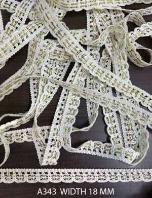 COTTON LUREX LACE