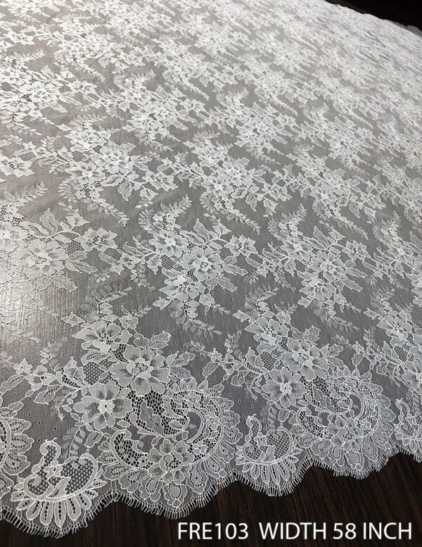 BRIDAL CHANTILLY FABRIC