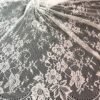 Superfine Eyelash Chantilly Lace Fabric FRE38 – 60" Dyeable Export Quality