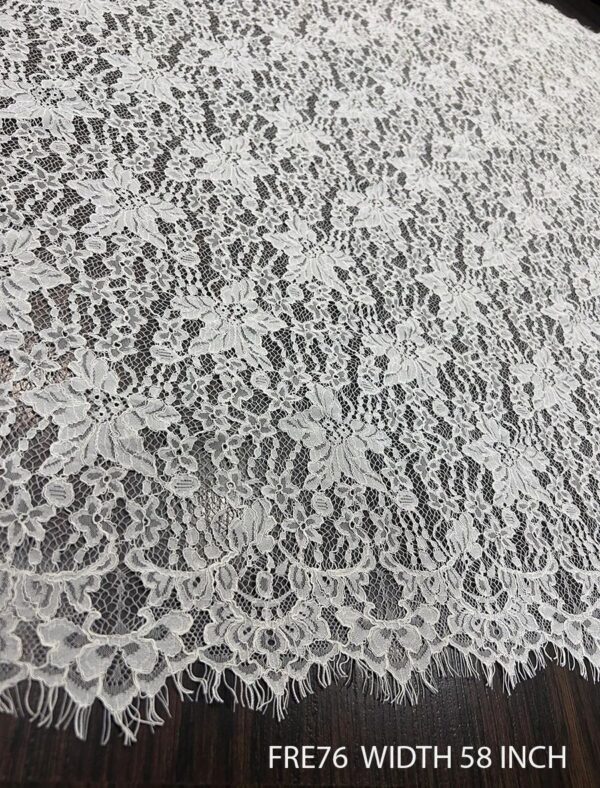 SUPER FINE EYELASH LACE FABRIC