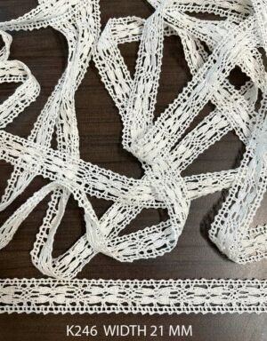 WHITE CROCHET LACE
