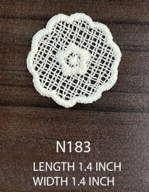 FLOWER DAISY LACE PATCH