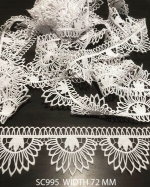 WHITE CHEMICAL LACE