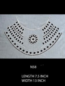 FABRIC NECK PATCH DYEABLE