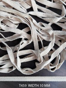 twill tape dyeable cotton griege