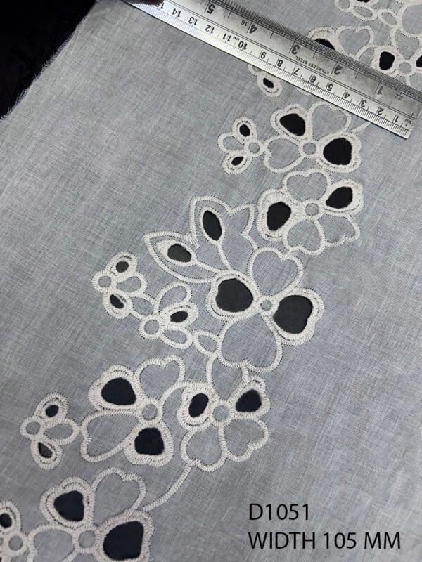 FABRIC FLOWER LACE