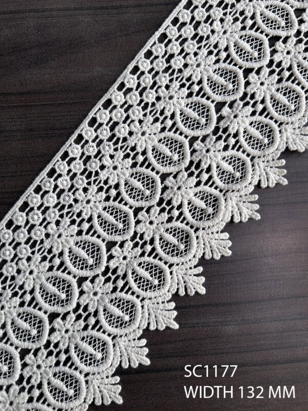 Chemical Dyeable Lace