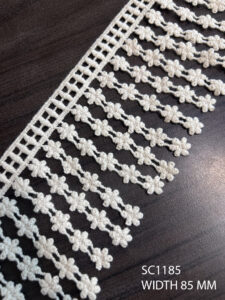 CHEMICAL FRINGE DYEABLE LACE