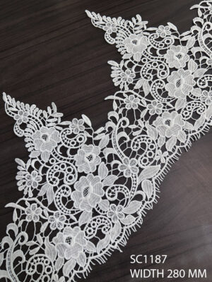 WHITE BRIDAL LACE