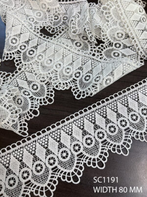 WHITE CHEMICAL LACE