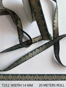 LUREX GREEN RIBBON TAPE