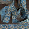 BLUE VELVET LUREX RIBBON LACE