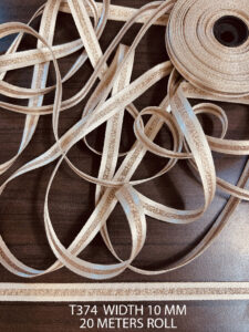 Rose Gold Lurex Ribbon Lace