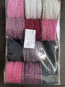 MULTICOLOR EDGING TRIM LACE