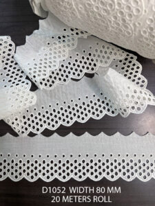 FINE WHITE FABRIC LACE