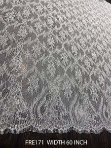 EYELASH CHANTILLY LACE FABRIC