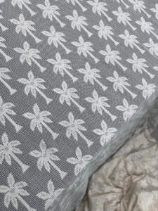 COTTON PALM TREE FABRIC