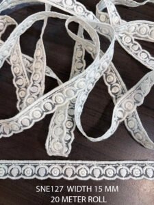 NET ORGANZA TRIM LACE