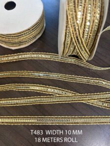 LUREX GOLD TAPE LACE