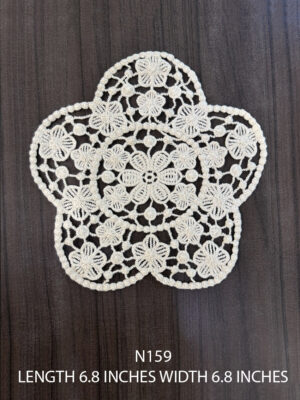 COTTON FLORA PATCH LACE
