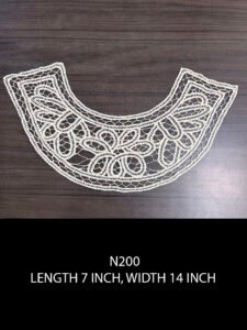 COTTON NECK YOKE PATCH