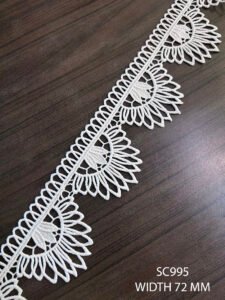GPO WHITE POLY LACE