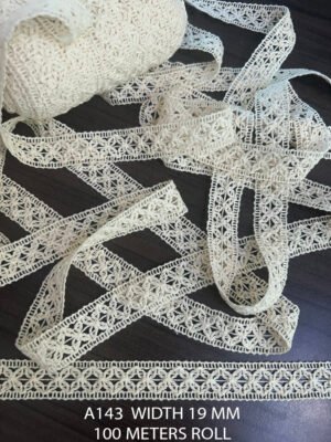 COTTON CROSS LACE