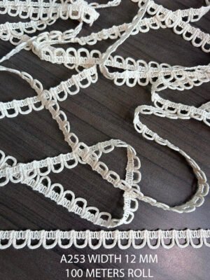 COTTON DYEABLE U LACE