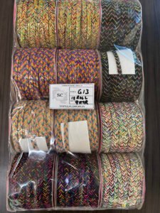 MULTICOLOR TAPE LACE