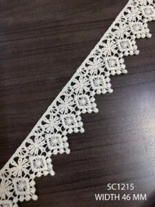 COTTON DYEABLE LACE