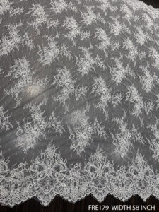 EYELASH CHANTILLY FABRIC