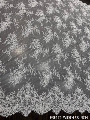 EYELASH CHANTILLY FABRIC