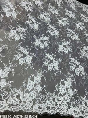 CHANTILLY CORDED LACE FABRIC