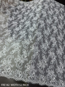 CORDED EYELASH LACE FABRIC