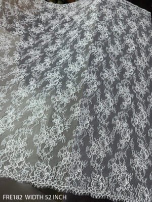 CORDED EYELASH LACE FABRIC