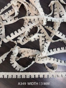 Fine Cotton Small Lace – Soft White Cotton Lace Trim