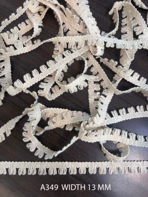 Fine Cotton Small Lace – Soft White Cotton Lace Trim