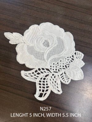 White GPO Neck Pocket Patch N257, 5x5.5 inch