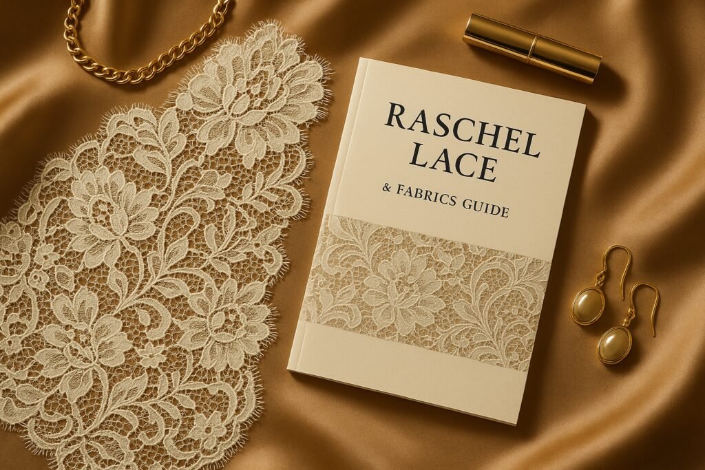 Raschel lace fabrics – decorative lace textile close-up | Lacework.in